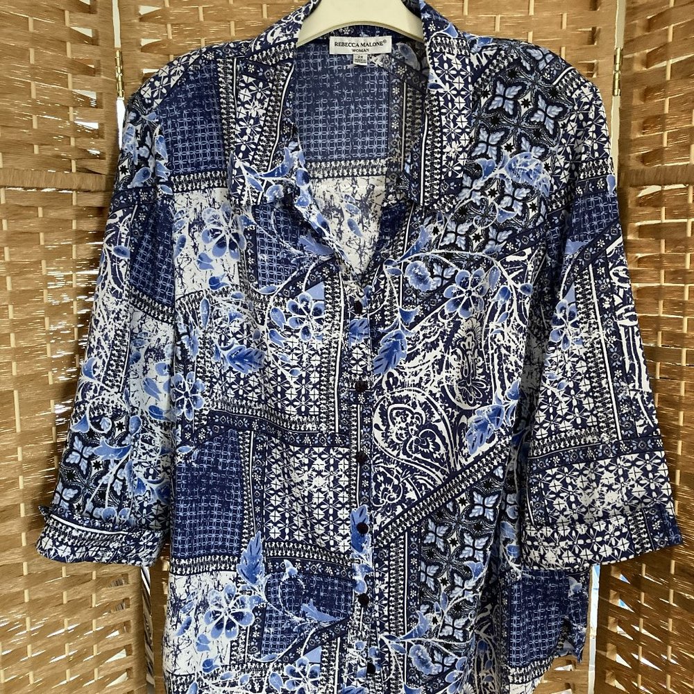 Rebecca Malone Plus Women’s Blouse